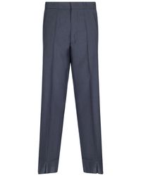 Prada - Trousers Mohair - Lyst