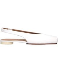 MM6 by Maison Margiela - Slingback Ballet Flats - Lyst