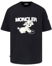 Moncler Genius - X Fragment T-Shirt Logo - Lyst