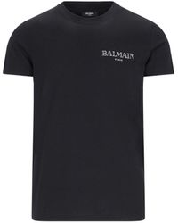 Balmain - "vintage" Logo T-shirt - Lyst