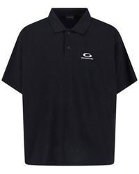 Balenciaga - Logo Polo Shirt - Lyst