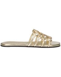 Loewe - Slides Sandals "Anagram Petal" - Lyst