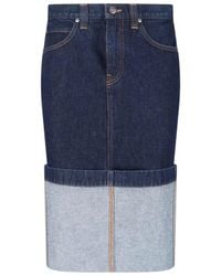 KHAITE - Skirts Cotton - Lyst