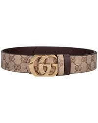 Gucci - Reversible Belt "Gg Marmont" - Lyst
