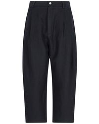 Sibel Saral - Monfil Navy Trousers - Lyst