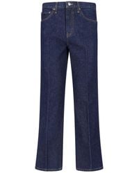 KHAITE - 100% Cotton Denim Jeans - Lyst