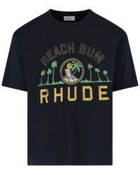 Rhude - T-Shirt "Beach Bum" - Lyst