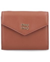 Miu Miu - Wallet With Shoulder Strap - Lyst