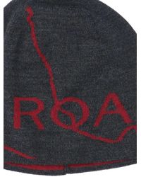 Kiko Kostadinov Off-white Angelos Beanie in Grey for Men | Lyst UK
