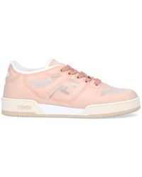 Fendi - Match Sneakers In Lycra® And White Micromesh - Lyst