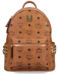 MCM - 'Stark' Studs Backpack - Lyst