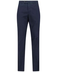 PT Torino - Cotton Blend Trousers - Lyst
