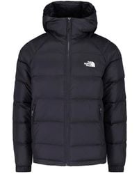 The North Face - Hooded Puffer Jacket - Lyst