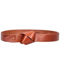 Isabel Marant - Leather Knot Belt - Lyst