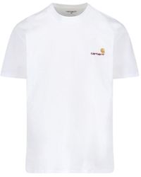 Carhartt - S/S American Script T-Shirt - Lyst