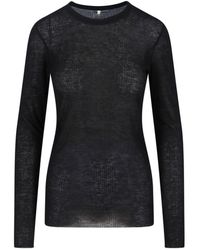 Tonywack - Wool Blend Top - Lyst