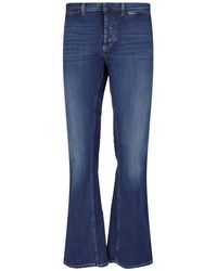 Gucci - Flared Jeans "Web" - Lyst