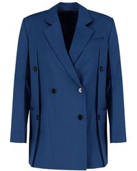 Eudon Choi - Structured Double Breasted Blazer - Lyst