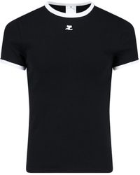 Courreges - T-Shirt "Bumpy Reedition" - Lyst