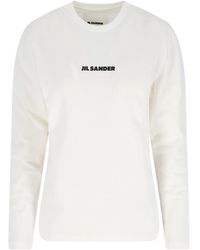 Jil Sander - Logo Sweater - Lyst