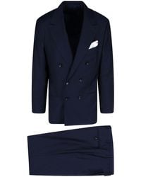 Kiton - Double-Breasted Suit - Lyst