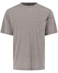 Rick Owens - Cotton Blend T-Shirt - Lyst