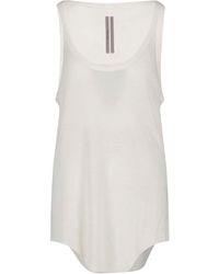 Rick Owens - Wool And Silk Tank Top - Lyst