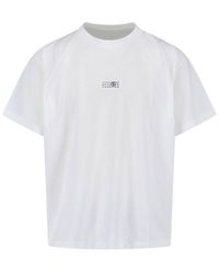 MM6 by Maison Margiela - Numeric T-Shirt - Lyst