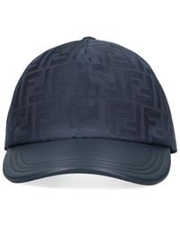 Fendi - 'Ff' Baseball Cap - Lyst