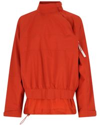 Lacoste - Technical Taffeta Popover Logo Jacket - Lyst