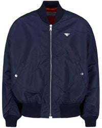 Prada - Re-Nylon Bomber Jacket - Lyst