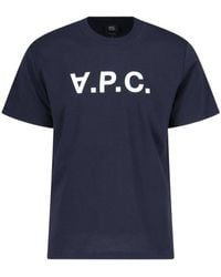 A.P.C. - T-Shirts And Polos - Lyst