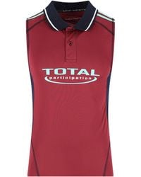 Martine Rose - Shrunken Fit Polo Football Vest - Lyst