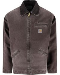 Carhartt - Jacket Zip "Og Detroit" - Lyst
