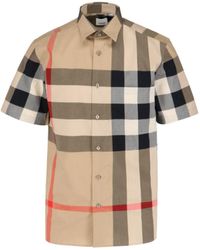 Burberry - Somerton Vintage Check Stretch-cotton Shirt - Lyst