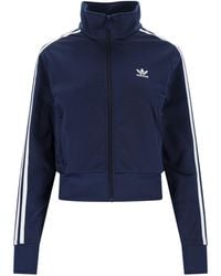 adidas - Adicolor Classics Firebird Zip Sweatshirt - Lyst