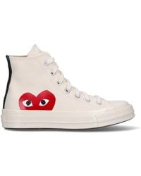 COMME DES GARÇONS PLAY - Sneakers High Top "Converse Chuck 70" - Lyst