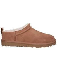UGG - “Classic Micro” Ankle Boots - Lyst