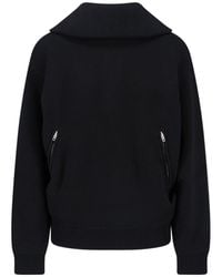 Balenciaga - Back To Front Zip Sweater - Lyst