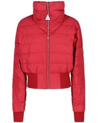 Moncler - Padded Down Cropped Jacket - Lyst