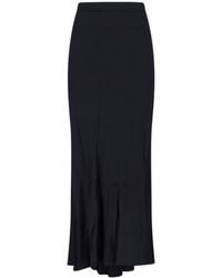 Junya Watanabe - Asymmetrical Wool Maxi Skirt - Lyst