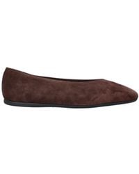 Prada - Suede Ballerinas - Lyst