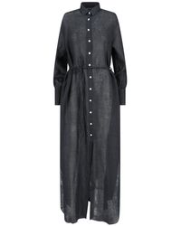 Finamore 1925 - Long Linen Dress - Lyst