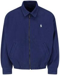 Polo Ralph Lauren - Zip Front Bomber Jacket - Lyst
