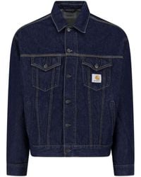 Carhartt - Denim Trucker Jacket - Lyst