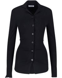 Jil Sander - Camp Collar Shirt - Lyst
