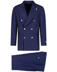 Tombolini - Double-Breasted Virgin Wool Dress - Lyst