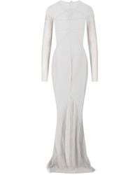 Rick Owens - Maxi Dress "Temple" - Lyst