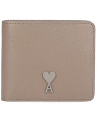 Ami Paris - Bi-fold Wallet "de Coeur" - Lyst
