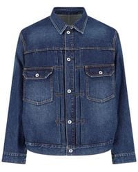 Sacai - Jackets Cotton - Lyst